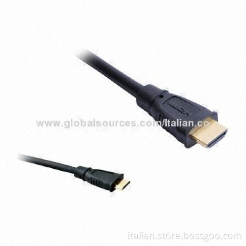 1.4V copper HDMI to mini HDMI cable metal style